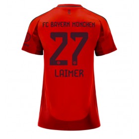 Bayern Munich Konrad Laimer #27 Hemmakläder Dam 2024-25 Kortärmad